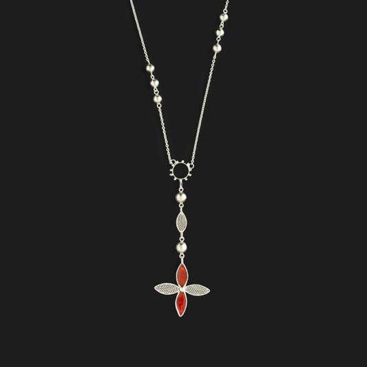 Ashoka Celestial Cross Necklace