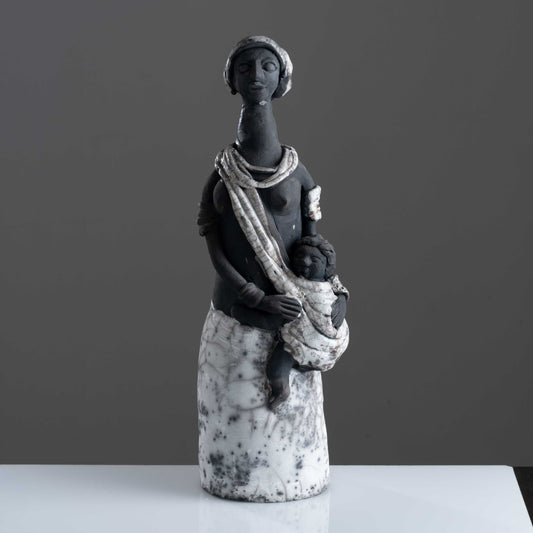 Mater ( Raku Fired Sculpture)