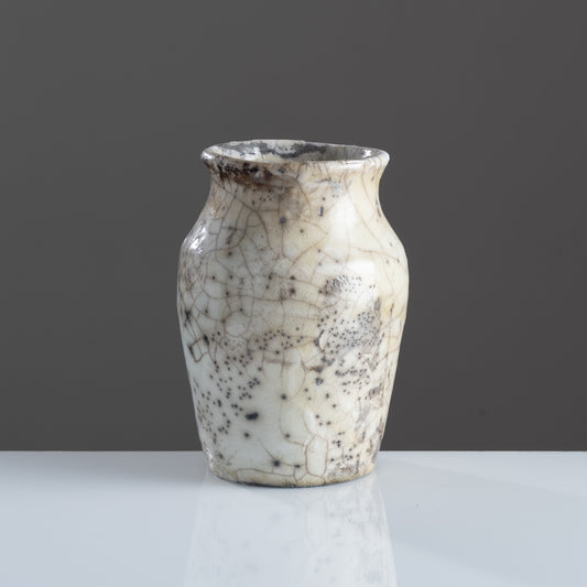 Confluence Vase  (Raku Fired)