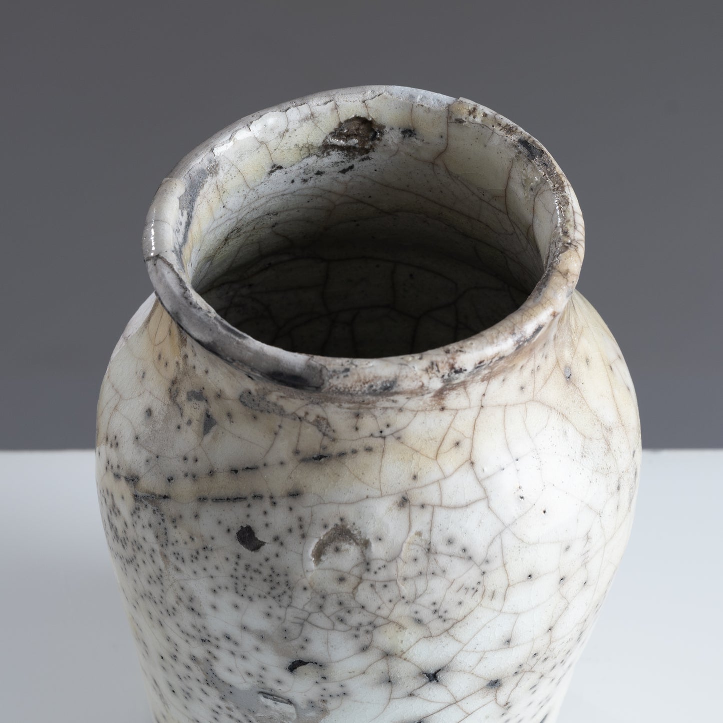 Confluence Vase (Raku Fired)