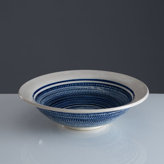 Royal Blue Lattice Bowl