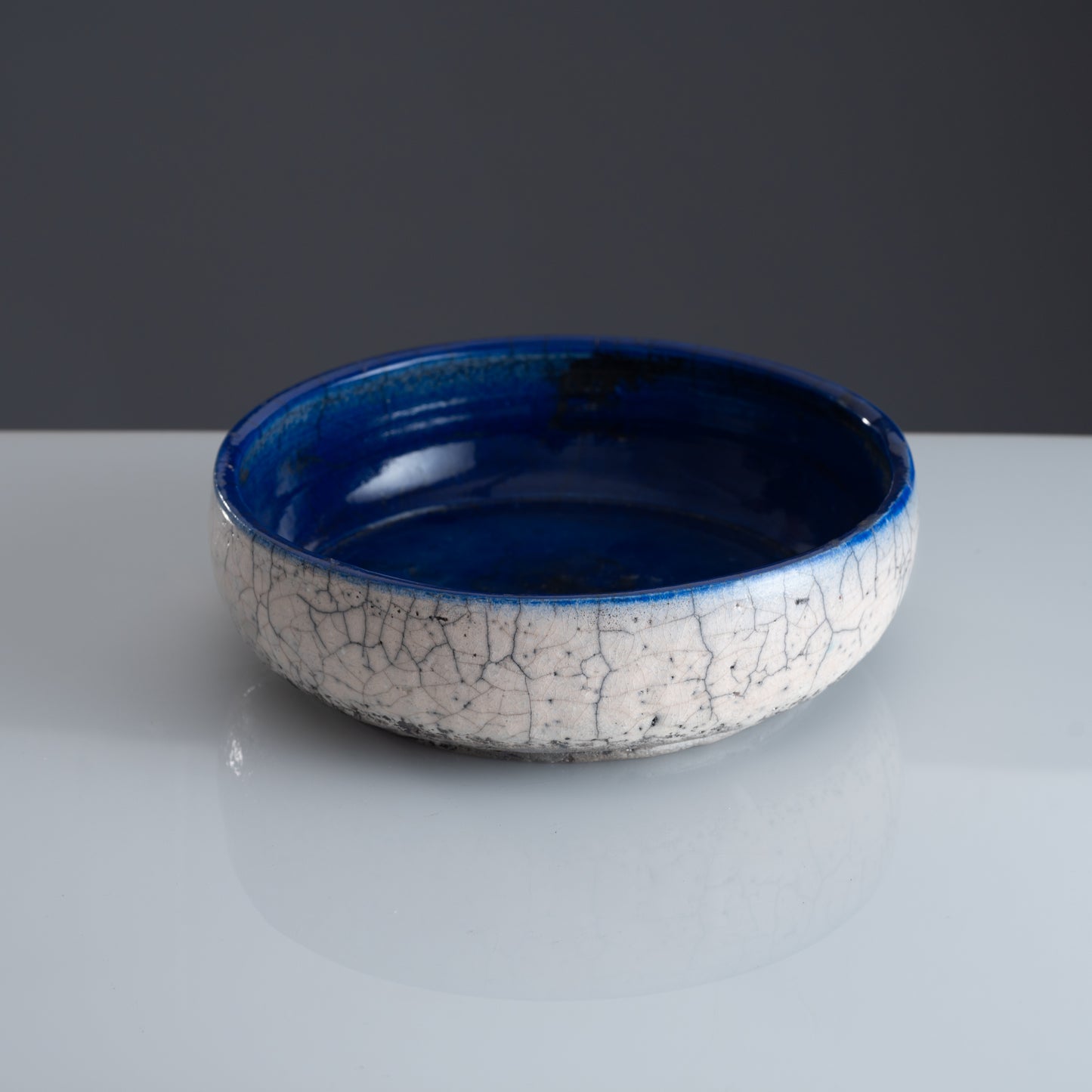Cobalt Blue Artsy Planter (Raku Fired)