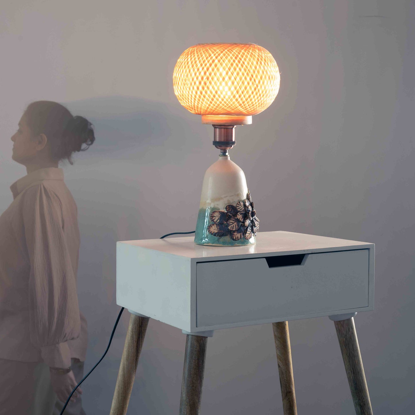 Kisalaya Table Lamp (Turquoise)