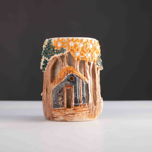 Grama-Kusuma Double-Layered Vase -2