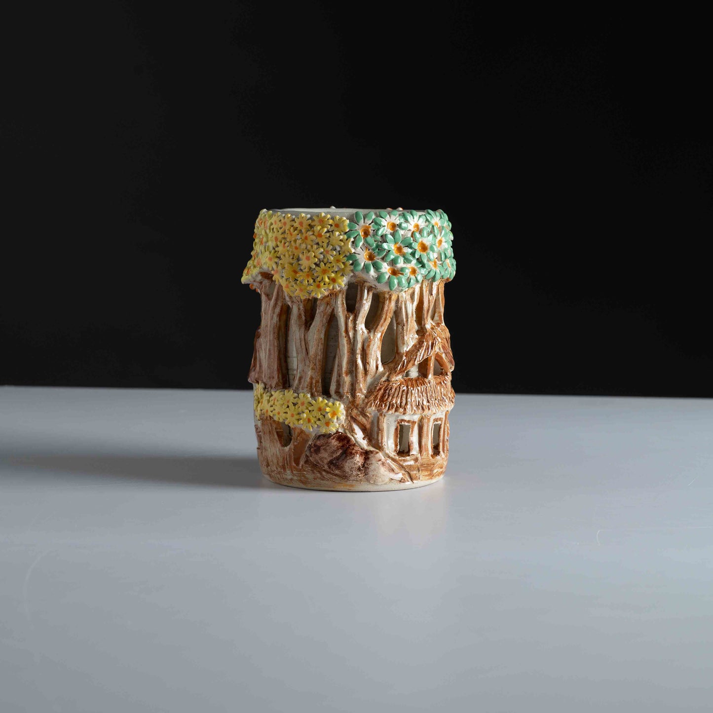 Grama-Kusuma Double-Layered Vase - 3