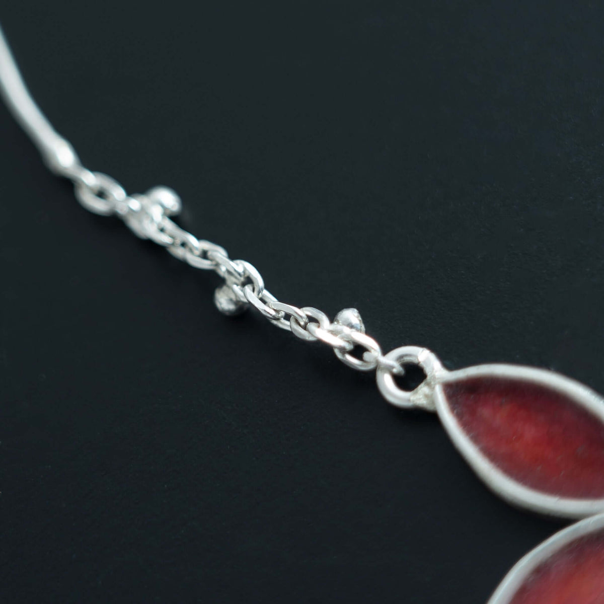 Ashoka Blossom Silver Drop Earrings (92.5% Pure Silver)
