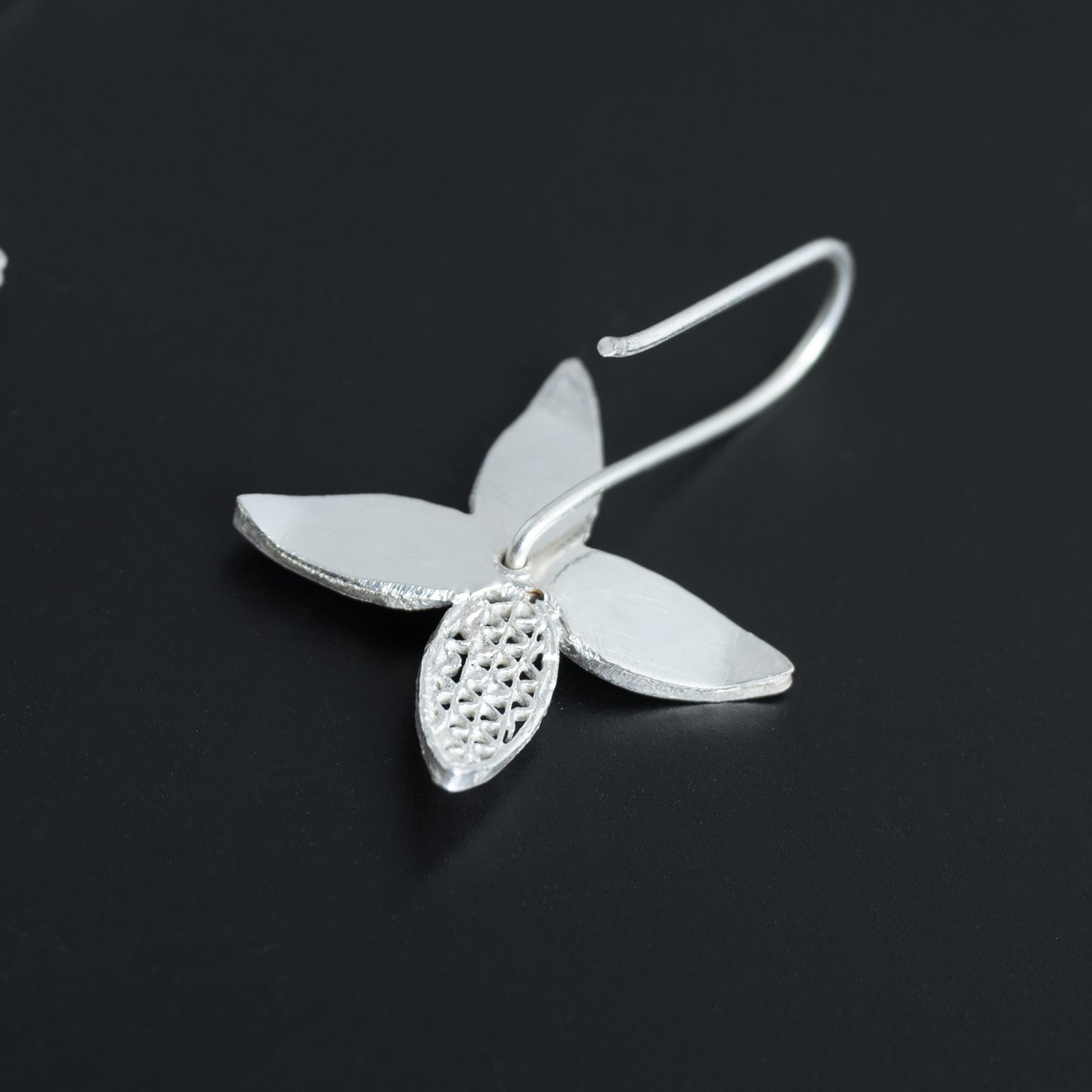 Ashoka Petal Hook Earrings