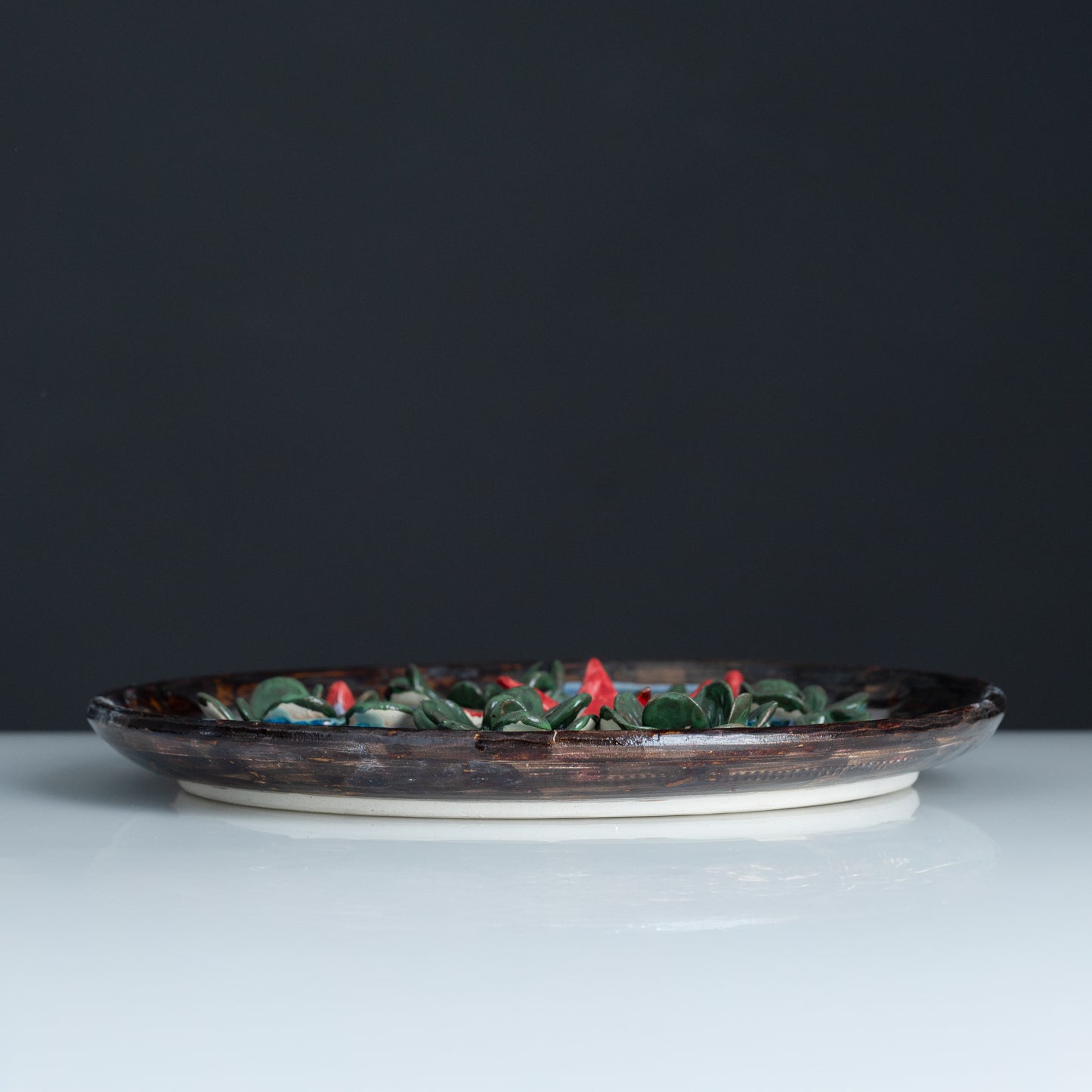 Sarovar Wall Plate Medium Lily Pond 4