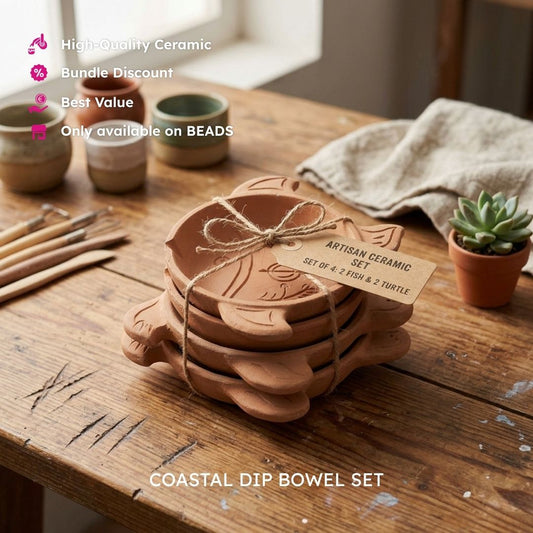 Coastal Dip Bowl Set