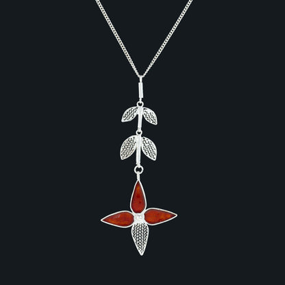 Ashoka Bloom Cascade Necklace