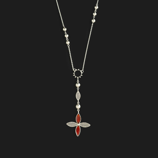 Ashoka Celestial Cross Necklace