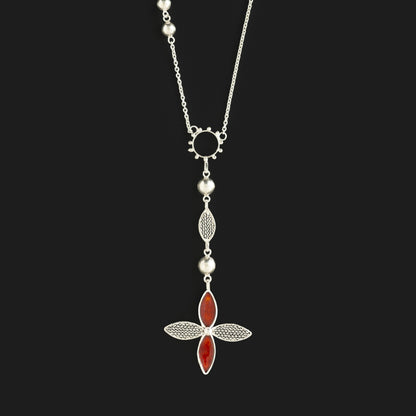 Ashoka Celestial Cross Necklace
