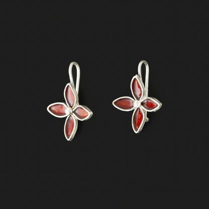 Ashoka Bloom Hook Earrings