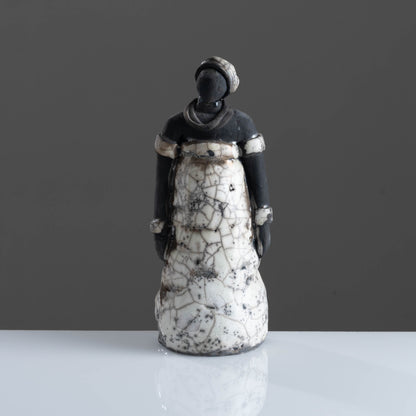 Reflection ( Raku Fired Sculpture)