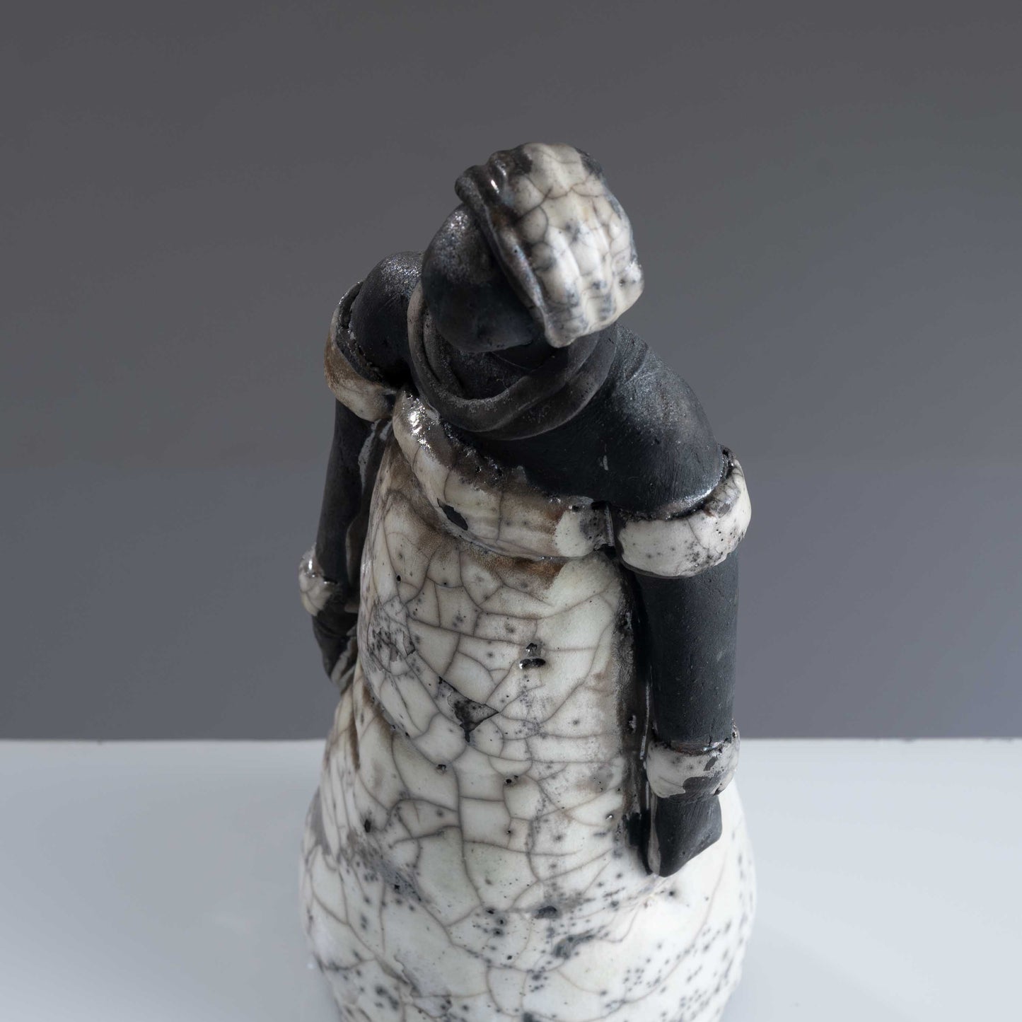 Reflection ( Raku Fired Sculpture)