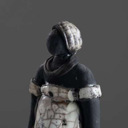 Reflection ( Raku Fired Sculpture)