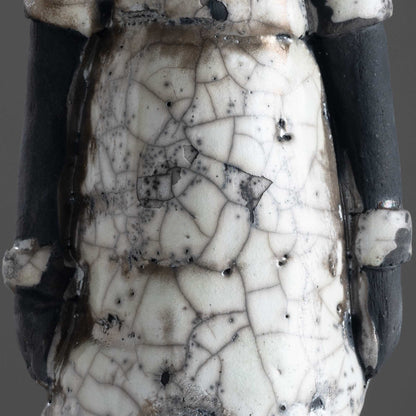 Reflection ( Raku Fired Sculpture)