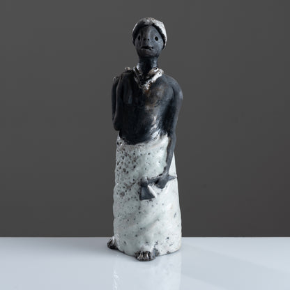 Quest ( Raku Fired Sculpture)