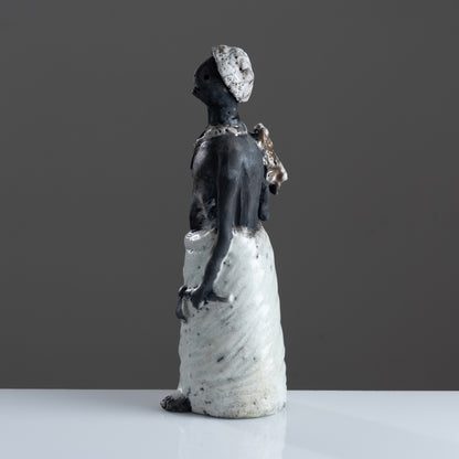 Quest ( Raku Fired Sculpture)