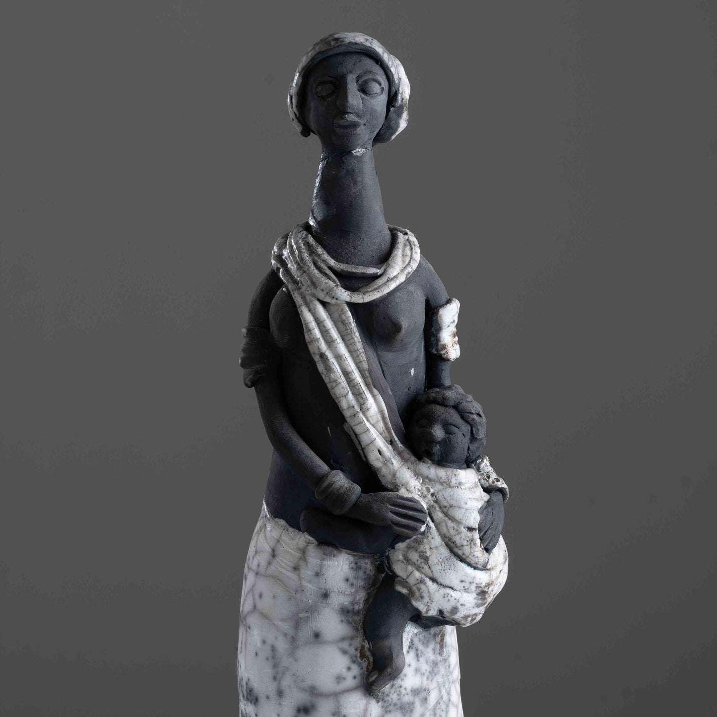 Mater ( Raku Fired Sculpture)
