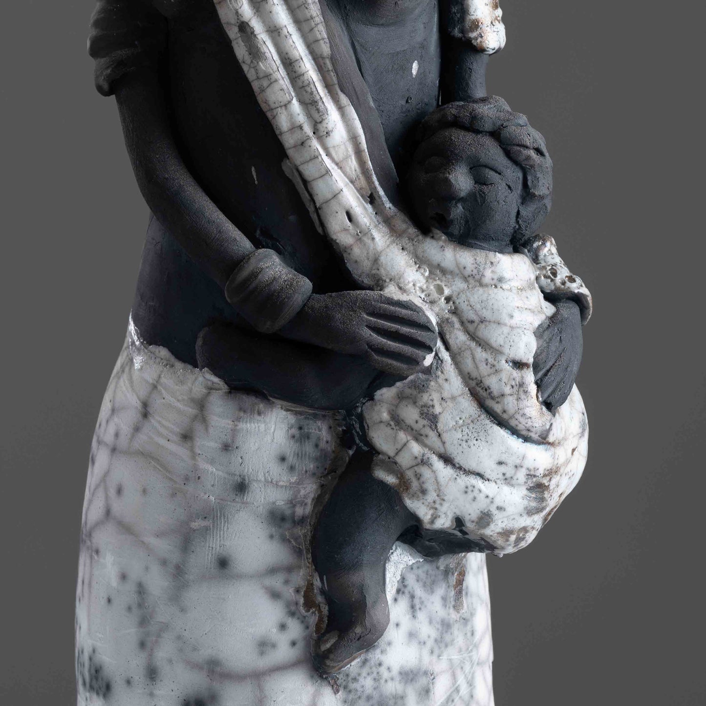 Mater ( Raku Fired Sculpture)