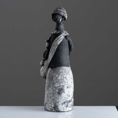 Mater ( Raku Fired Sculpture)