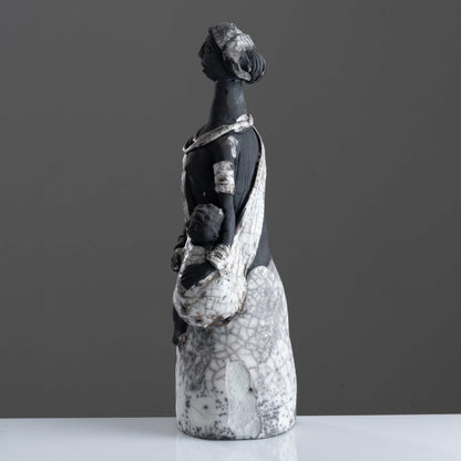 Mater ( Raku Fired Sculpture)
