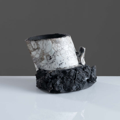 Spring Artsy Planter (Raku Fired)