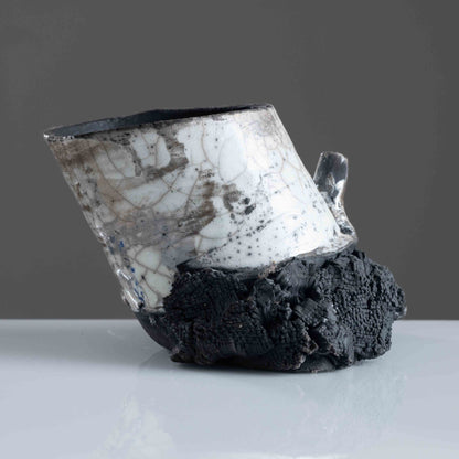 Spring Artsy Planter (Raku Fired)