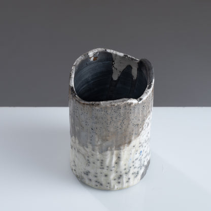 Rustic Elegance Vase (Raku Fired)