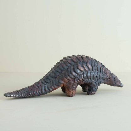 The Pangolin (Raku-Fired Sculpture)