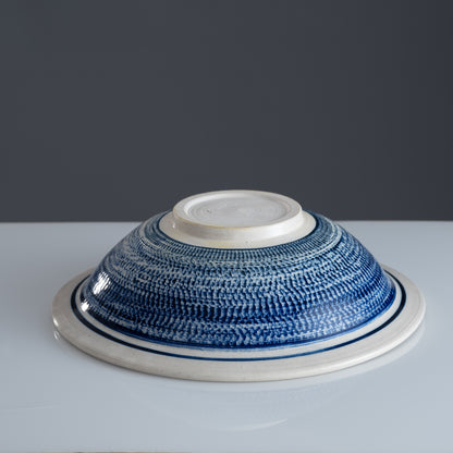 Royal Blue Lattice Bowl