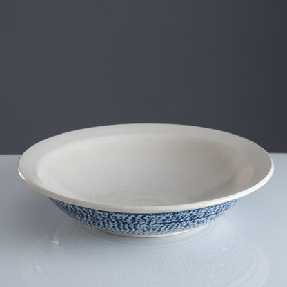 Grand Blue Lattice Bowl