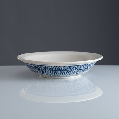 Grand Blue Lattice Bowl