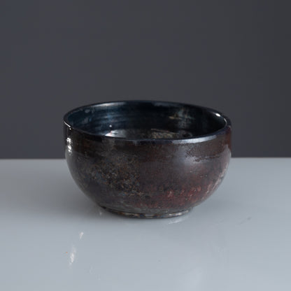 Copper Horizon Artsy Planter (Raku Fired)