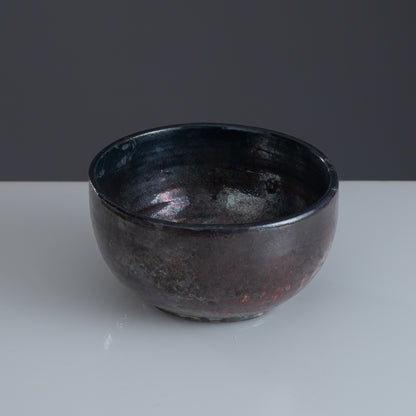 Copper Horizon Artsy Planter (Raku Fired)