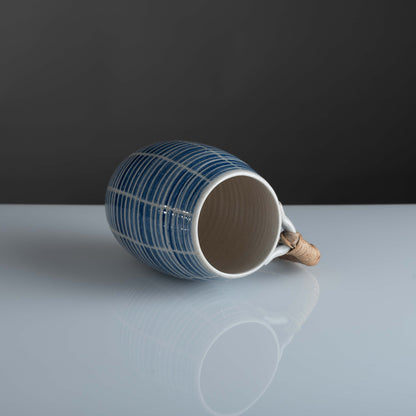 Sarta Beer Mugs With Cane Handle (Set Of 2)