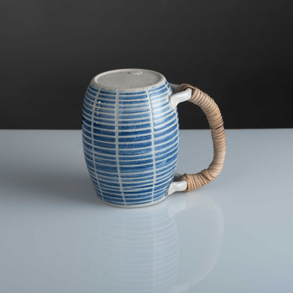 Sarta Beer Mugs With Cane Handle (Set Of 2)