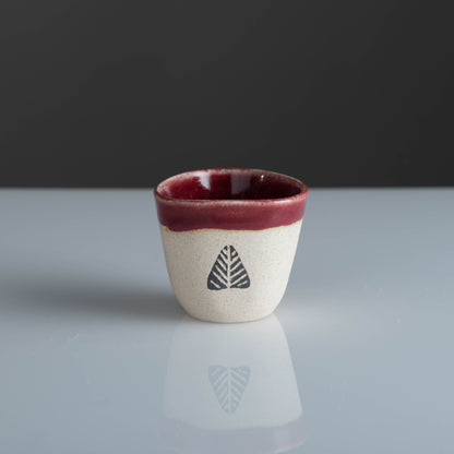 Baleri Shot Glasses Triangle Motif (Set Of 6)