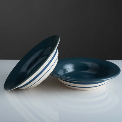 Gris Pasta Plates (Set Of 2)