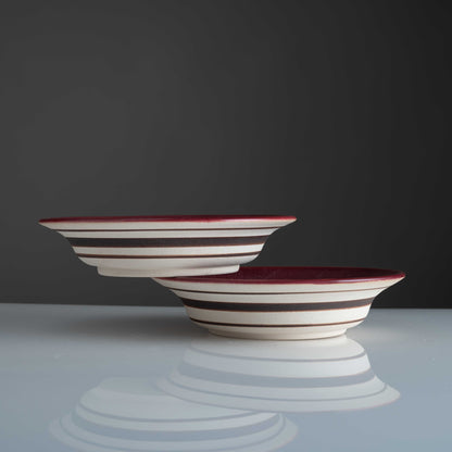 Gris Pasta Plates (Set Of 2)