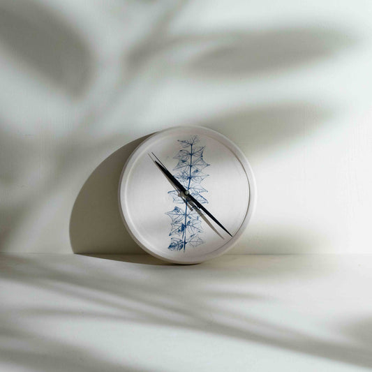 Wall Clock Nīladala (Blue)