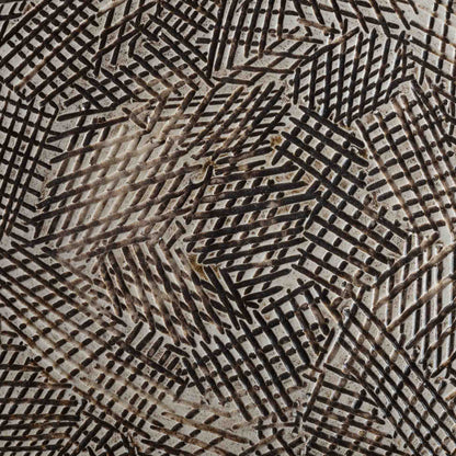 Crosshatch Lines Design Plate