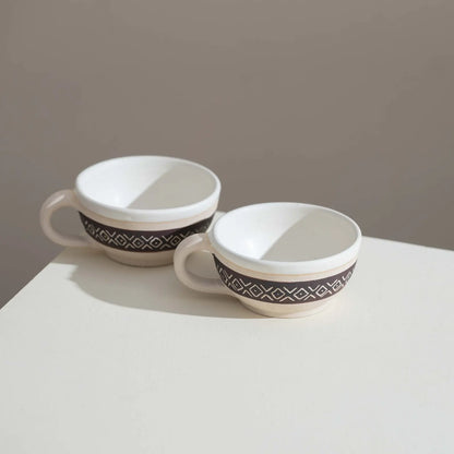 Tāṝa Cappuccino Cups (Set of 2)