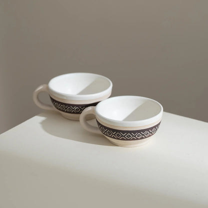 Tāṝa Cappuccino Cups (Set of 2)