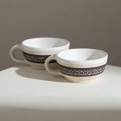 Tāṝa Cappuccino Cups (Set of 2)