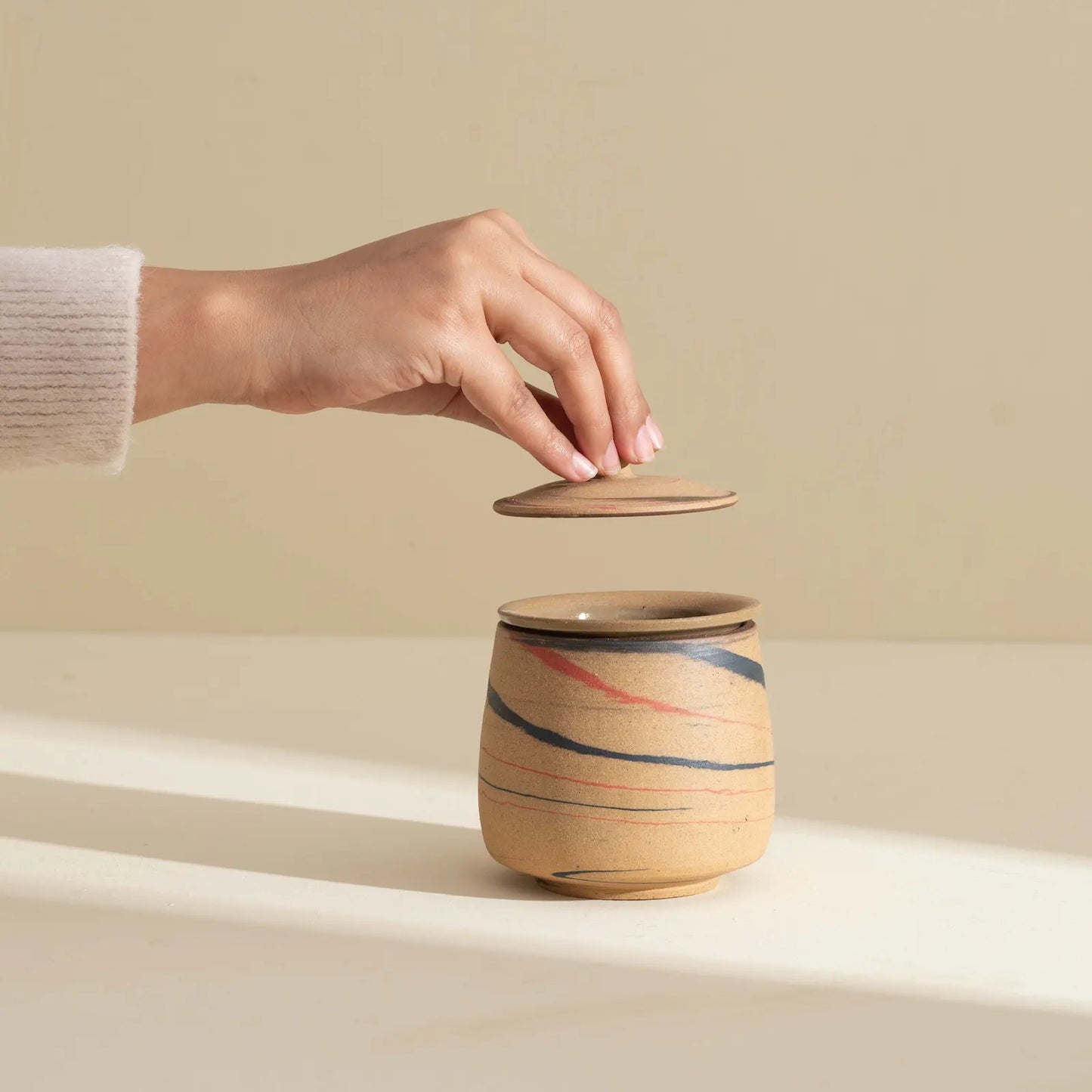 Ankur Marbled Sprout Jar