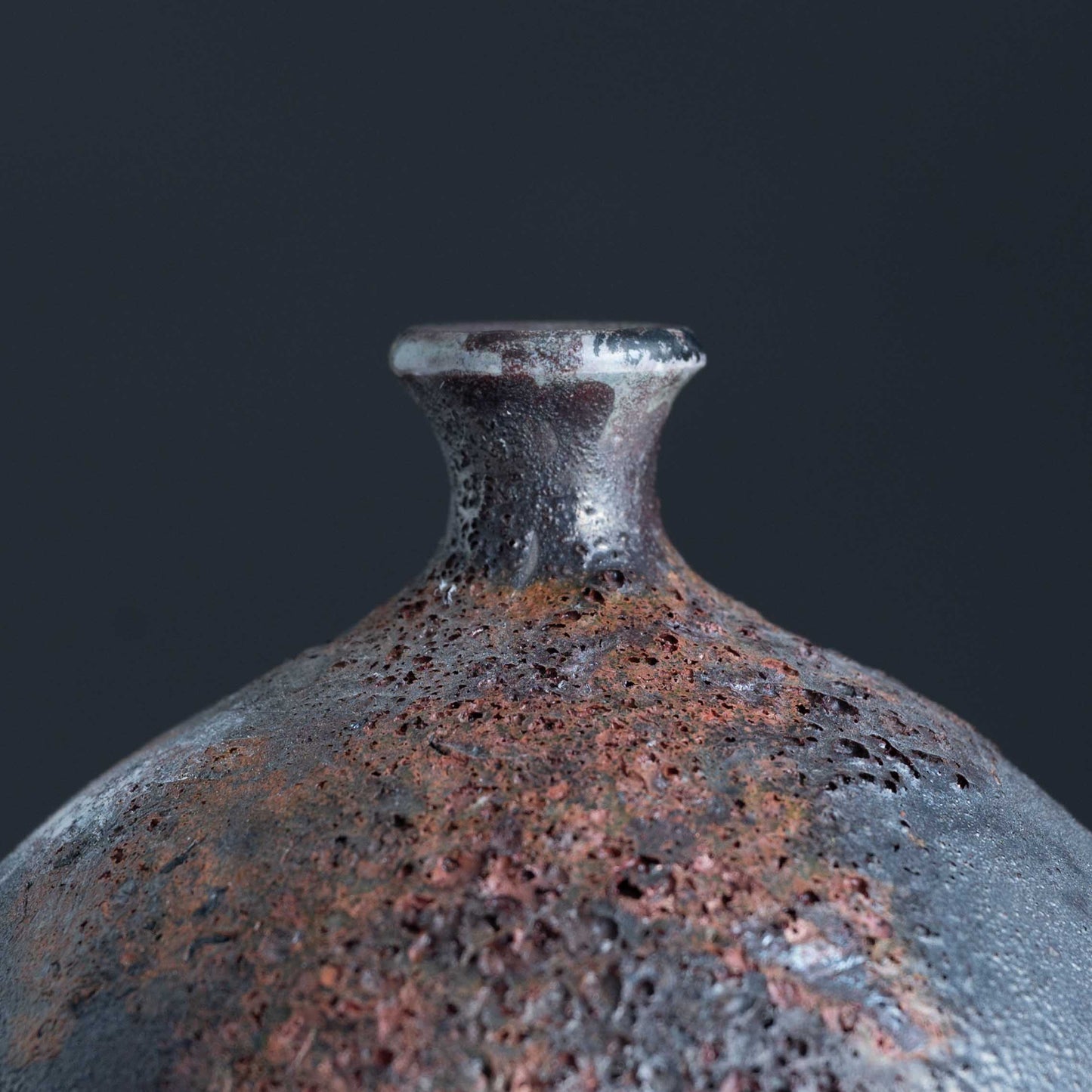 Ember Onyx Bud Vase