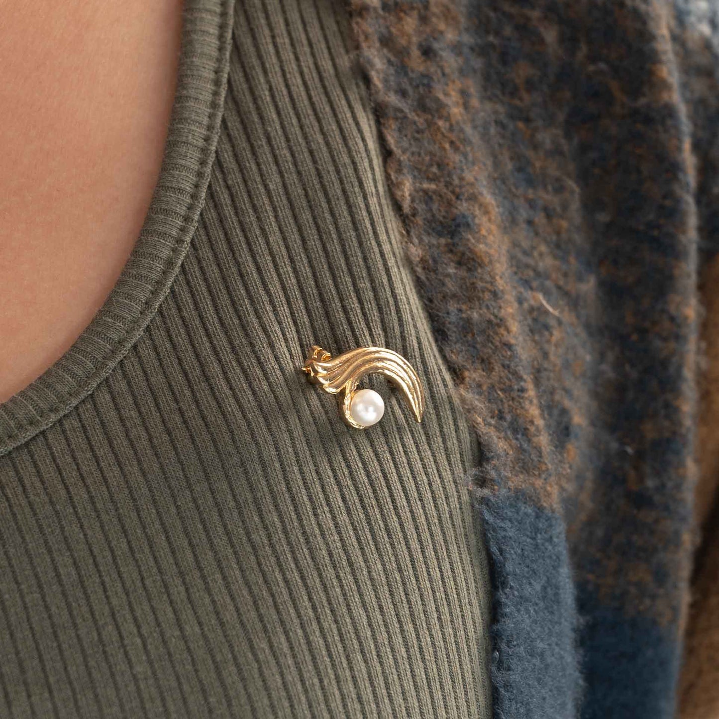 Brass Brooch Combo