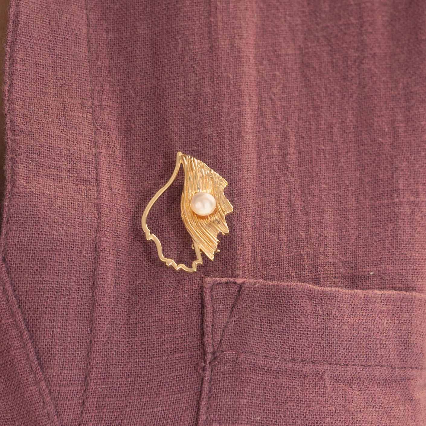 Brass Brooch Combo
